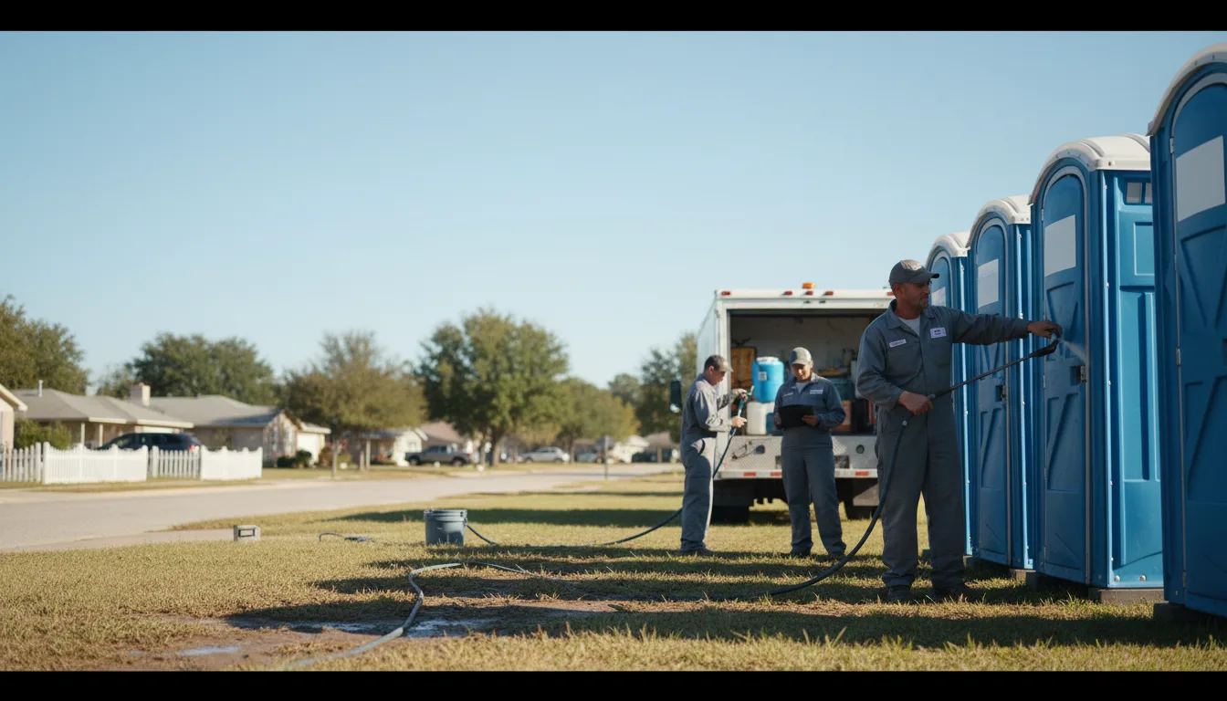 Long-Term Portable Toilet Rental in Eastman, WI near me